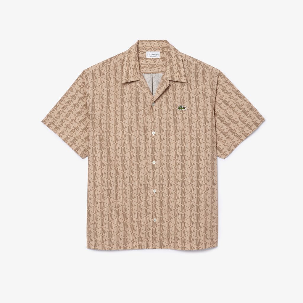 Áo Sơ Mi Lacoste Nam Tay Ngắn Dáng Rộng