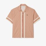 Áo Sơ Mi Lacoste Nam Dáng Thẳng Họa Tiết Monogram