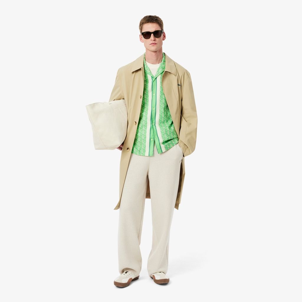 Áo Sơ Mi Lacoste Nam Dáng Thẳng Họa Tiết Monogram