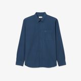 Áo Sơ Mi Lacoste Nam Dáng Rộng Chất Liệu Poplin Nhẹ
