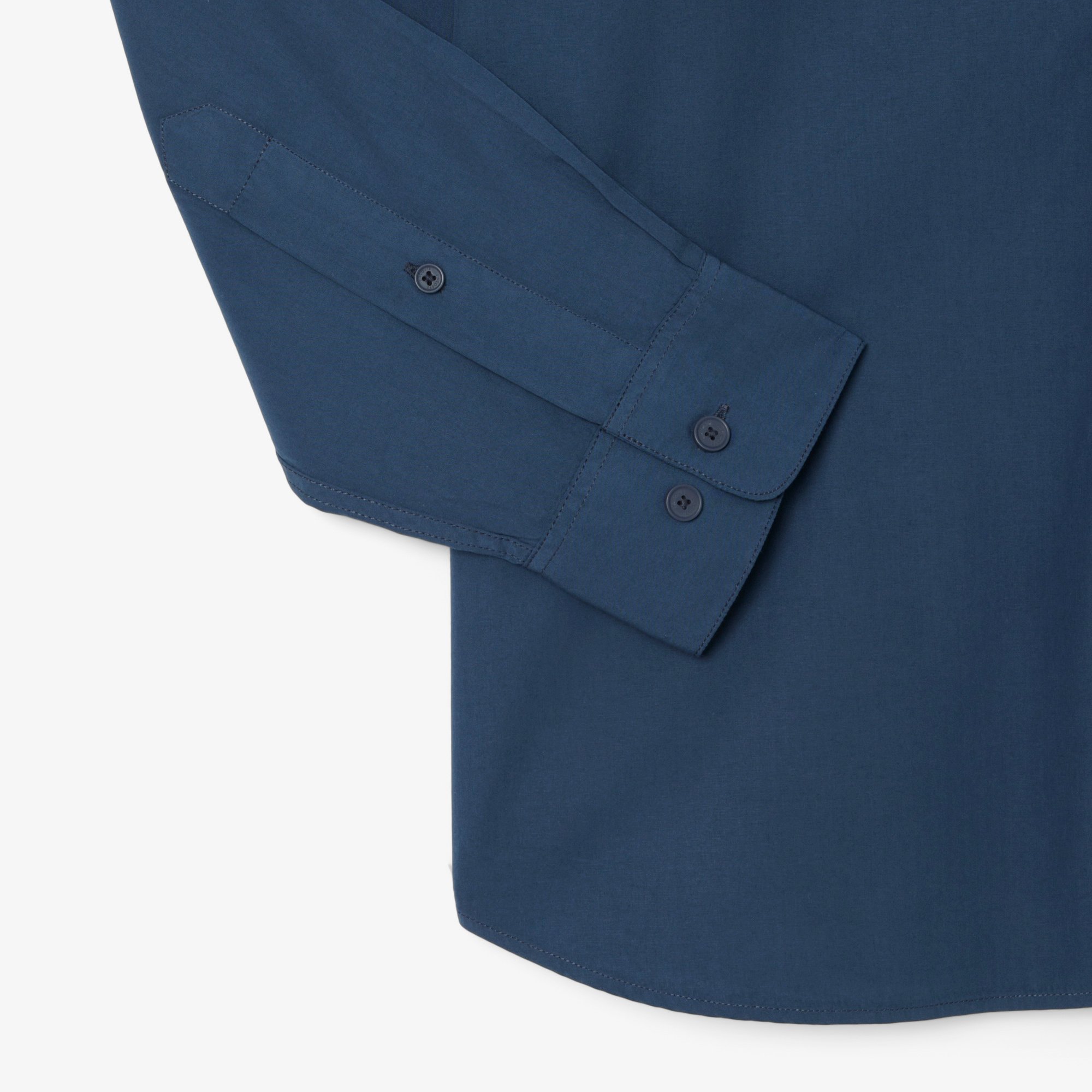 Áo Sơ Mi Lacoste Nam Dáng Rộng Chất Liệu Poplin Nhẹ