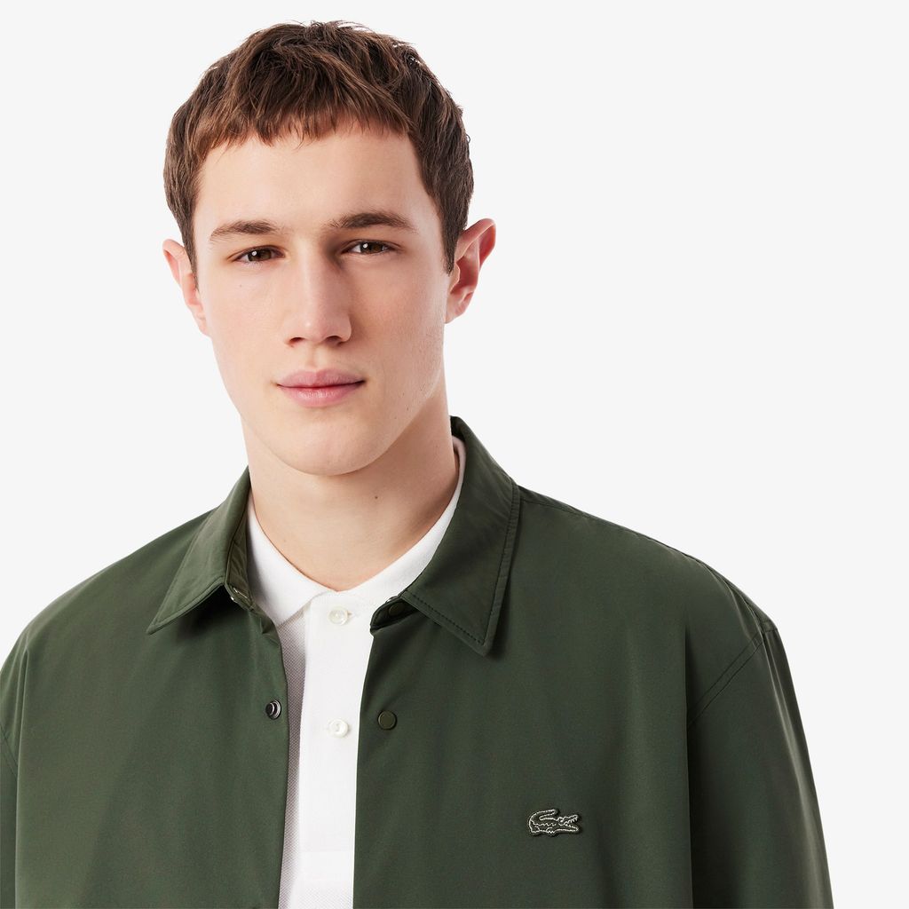 Áo Sơ Mi Khoác Ngoài Lacoste Nam Chất Liệu Chần Bông Chống Nước