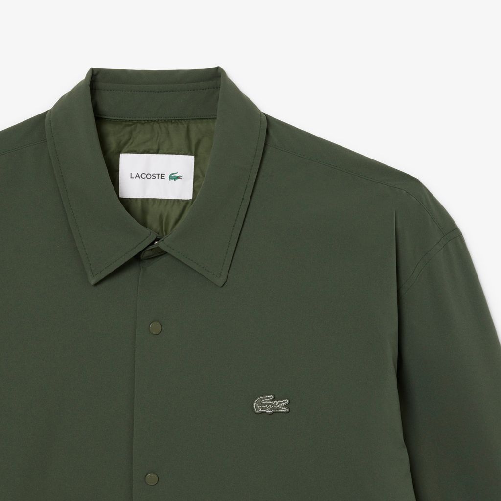 Áo Sơ Mi Khoác Ngoài Lacoste Nam Chất Liệu Chần Bông Chống Nước
