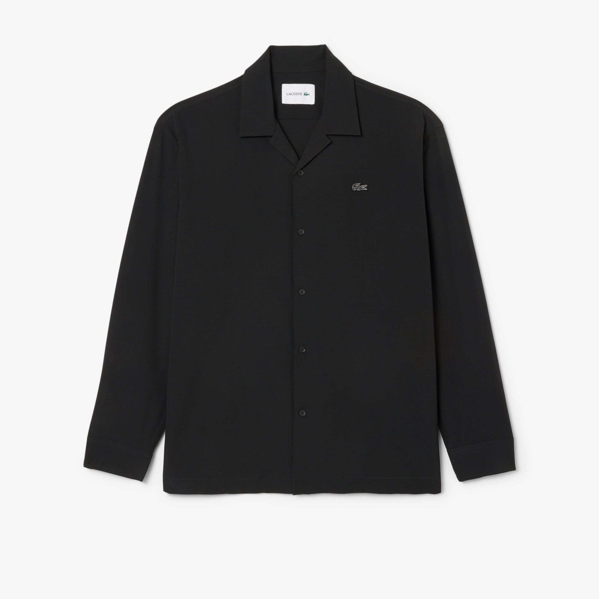 Áo Sơ Mi Lacoste Nam Dáng Rộng Chất Liệu Nhẹ Thoáng Khí