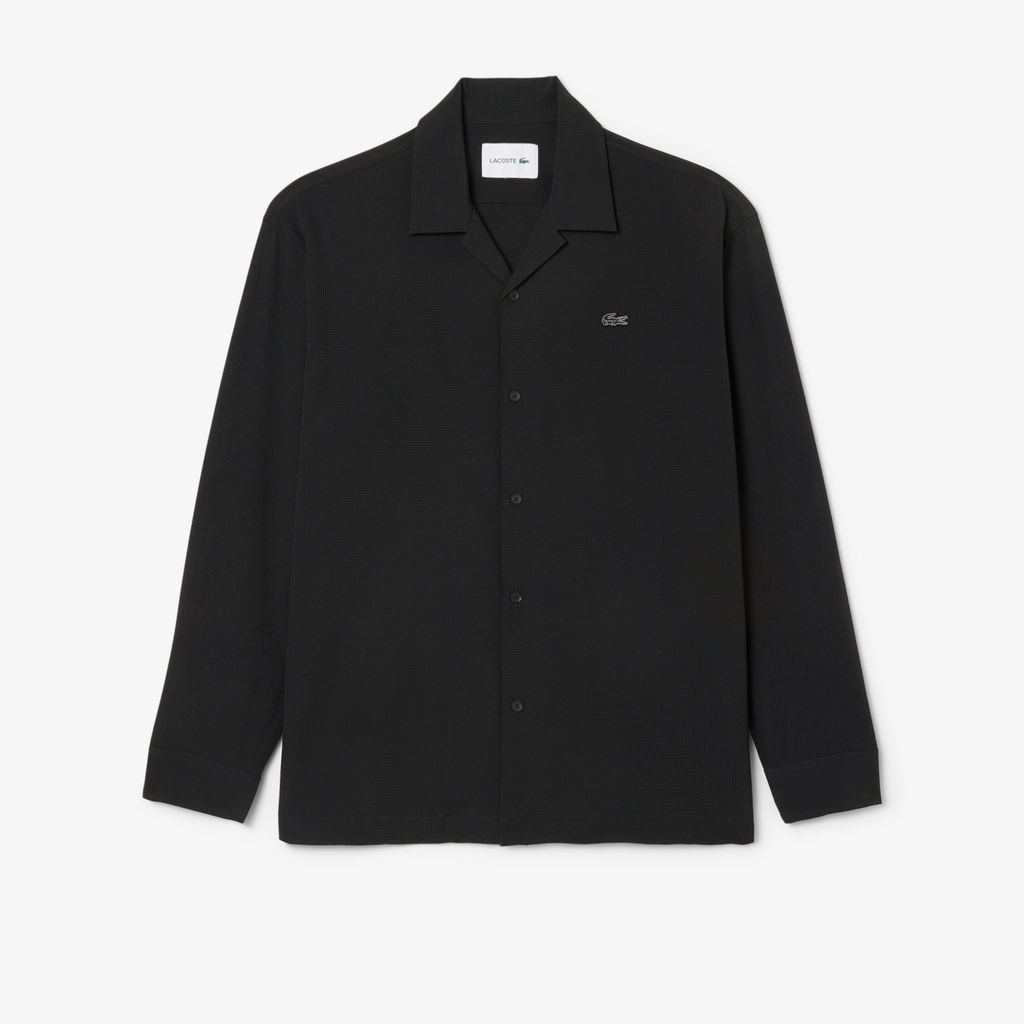 Áo Sơ Mi Lacoste Nam Dáng Rộng Chất Liệu Nhẹ Thoáng Khí