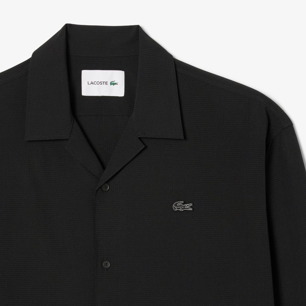 Áo Sơ Mi Lacoste Nam Dáng Rộng Chất Liệu Nhẹ Thoáng Khí