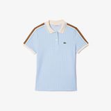 Áo Polo Lacoste Nữ Ôm Dáng Chất Liệu Jacquard Họa Tiết Monogram
