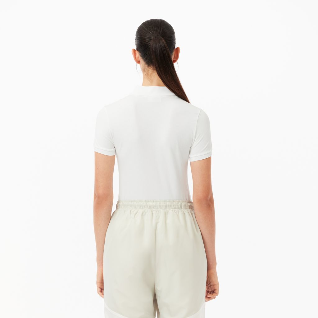 Áo Polo Lacoste Nữ Dáng Ôm Chất Liệu Jersey L.12.D