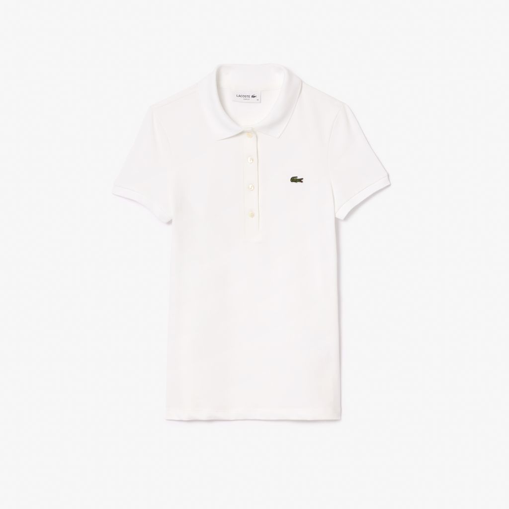 Áo Polo Lacoste Nữ Dáng Ôm Chất Liệu Jersey L.12.D