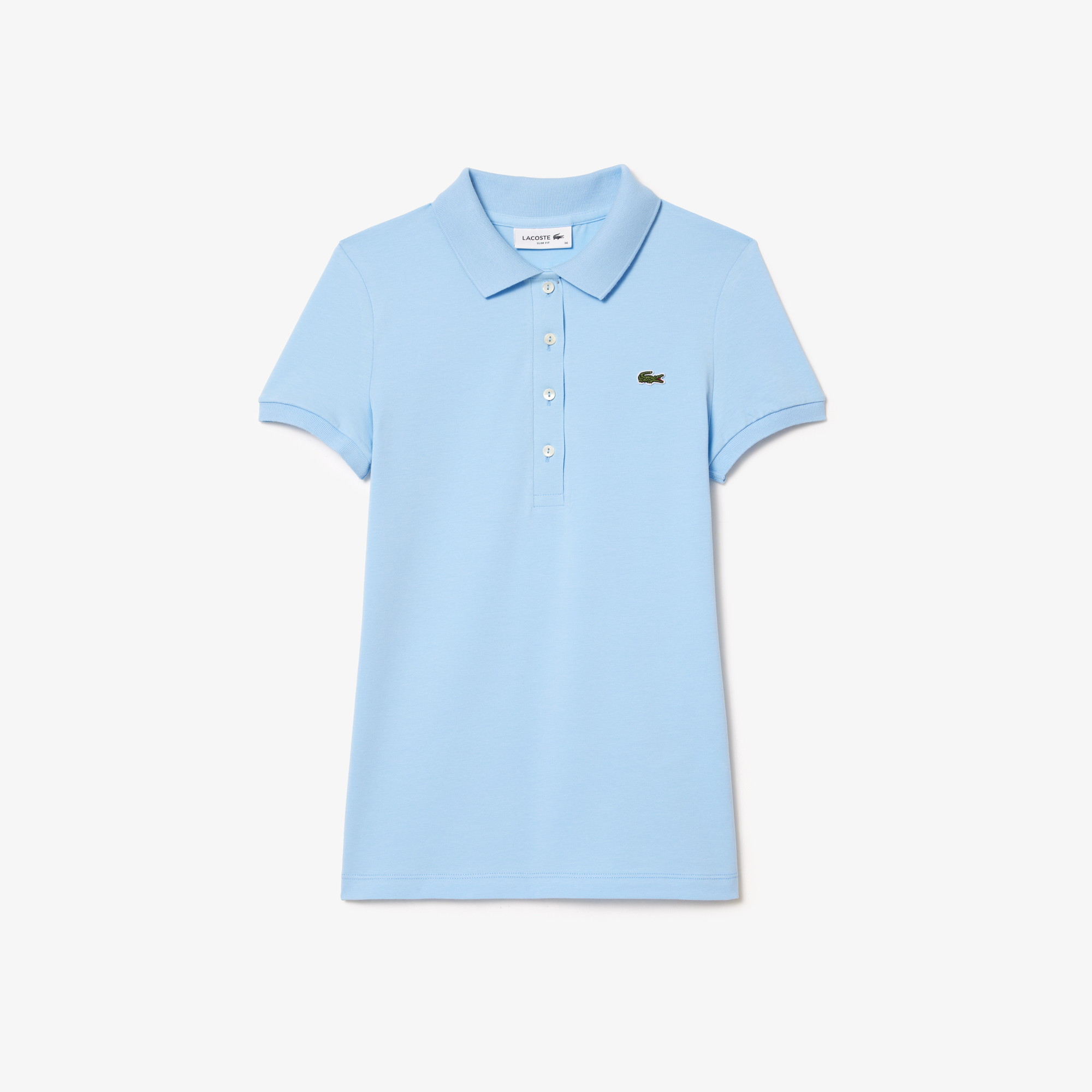 Áo Polo Lacoste Nữ Dáng Ôm Chất Liệu Jersey L.12.D
