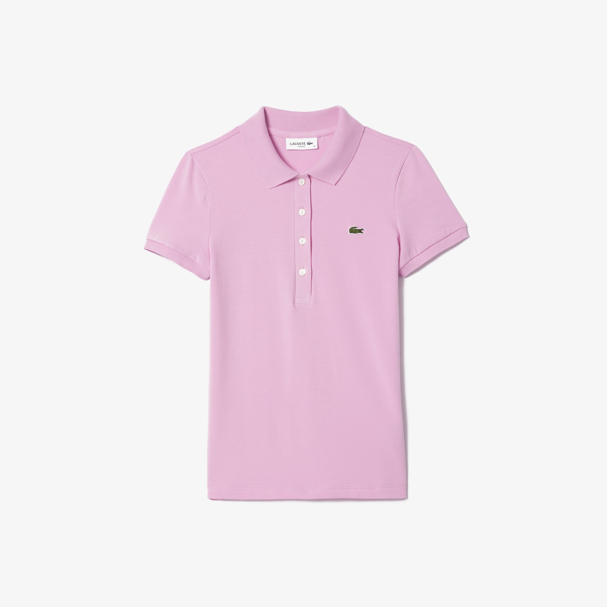 Áo Polo Lacoste Nữ Dáng Ôm Chất Liệu Jersey L.12.D