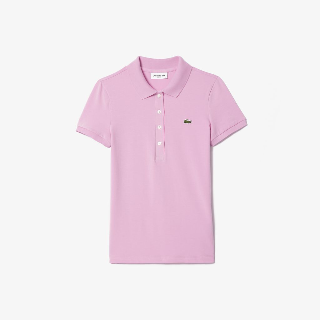Áo Polo Lacoste Nữ Dáng Ôm Chất Liệu Jersey L.12.D