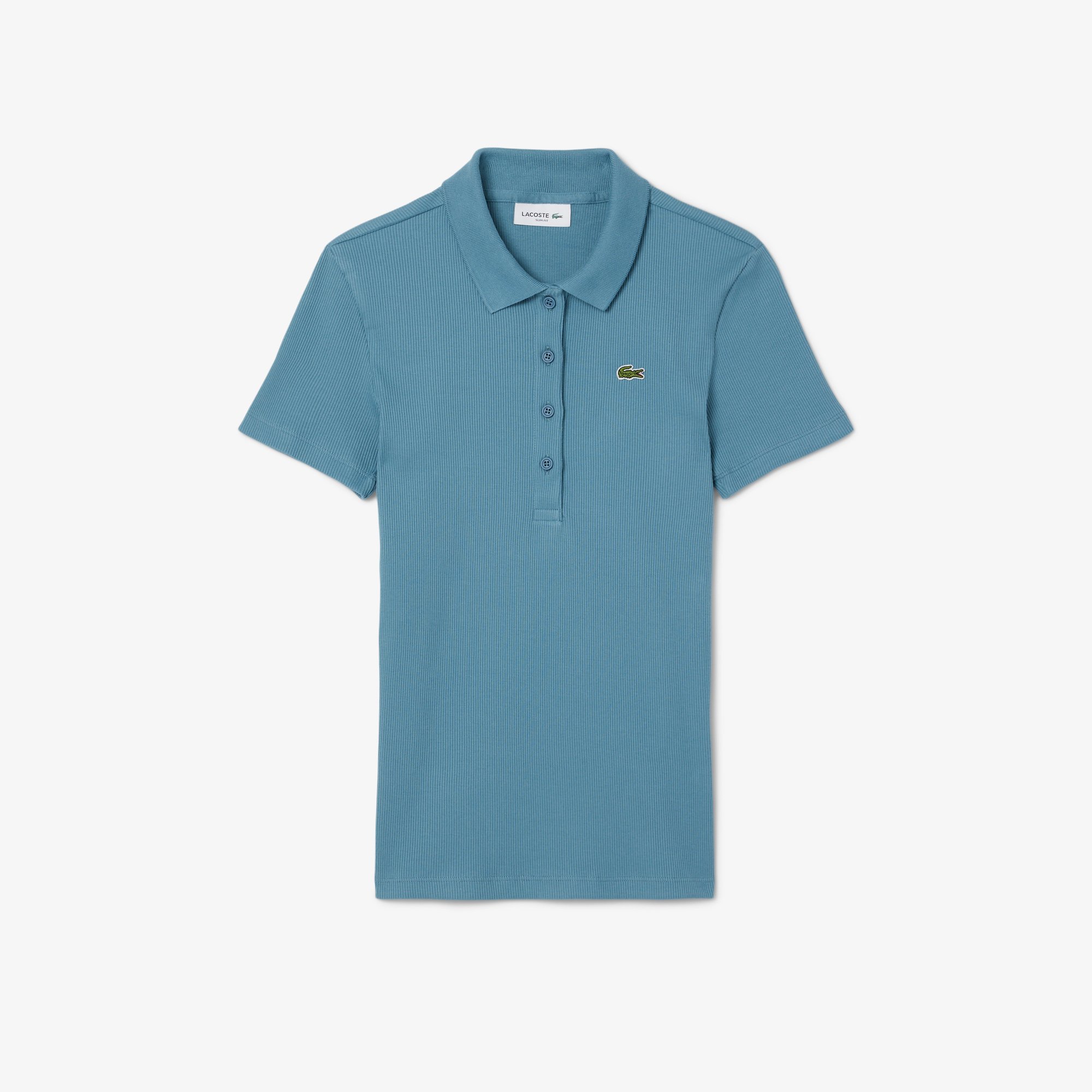 Áo Polo Lacoste Nữ L.12.D Ôm Dáng Chất Liệu Cotton Gân
