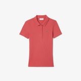 Áo Polo Lacoste Nữ L.12.D Ôm Dáng Chất Liệu Cotton Gân