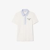 Áo Polo Lacoste Nữ Ôm Dáng Chất Liệu Jersey Co Giãn