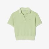 Áo Polo Lacoste Nữ Dáng Suông Nhuộm Màu Tự Nhiên