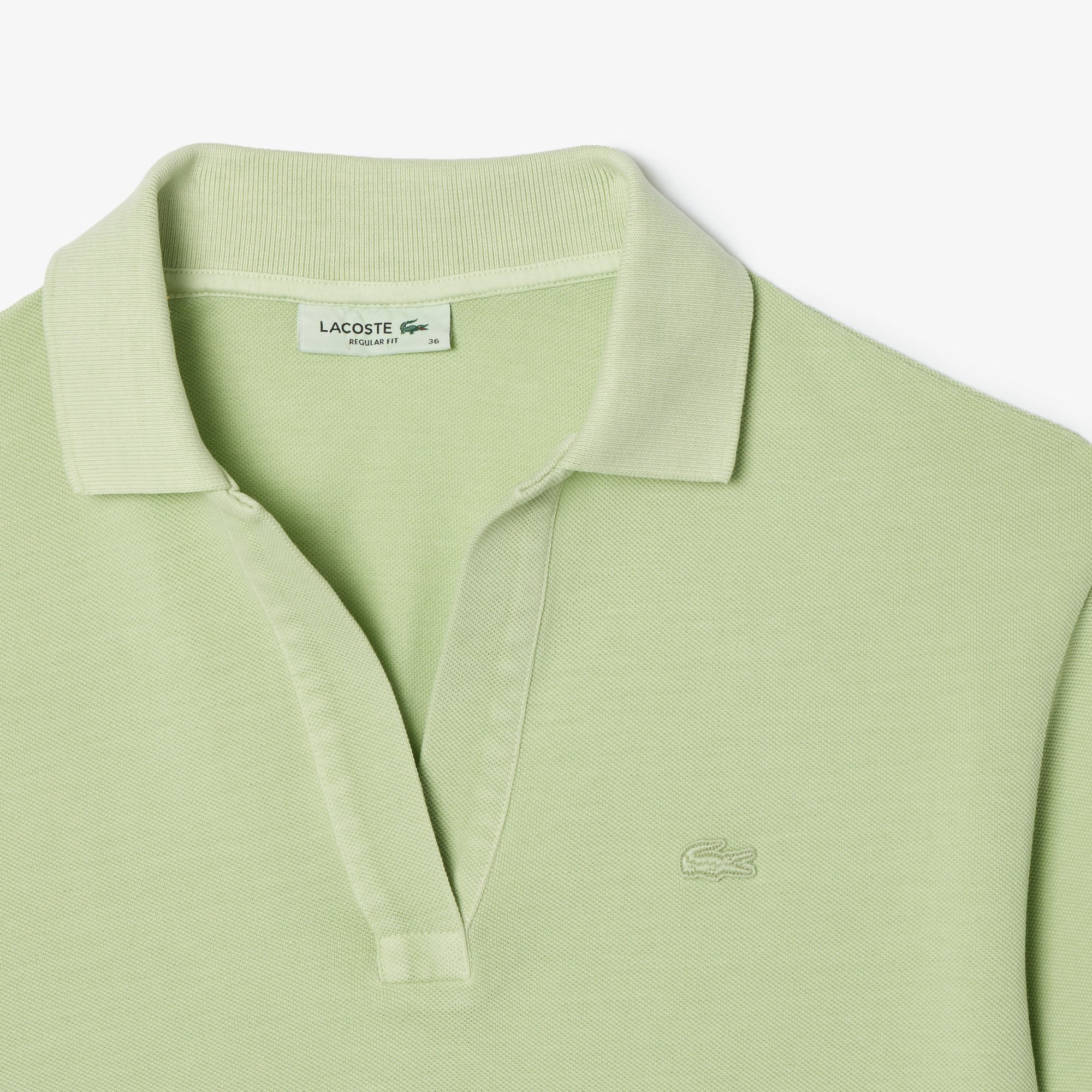 Áo Polo Lacoste Nữ Dáng Suông Nhuộm Màu Tự Nhiên