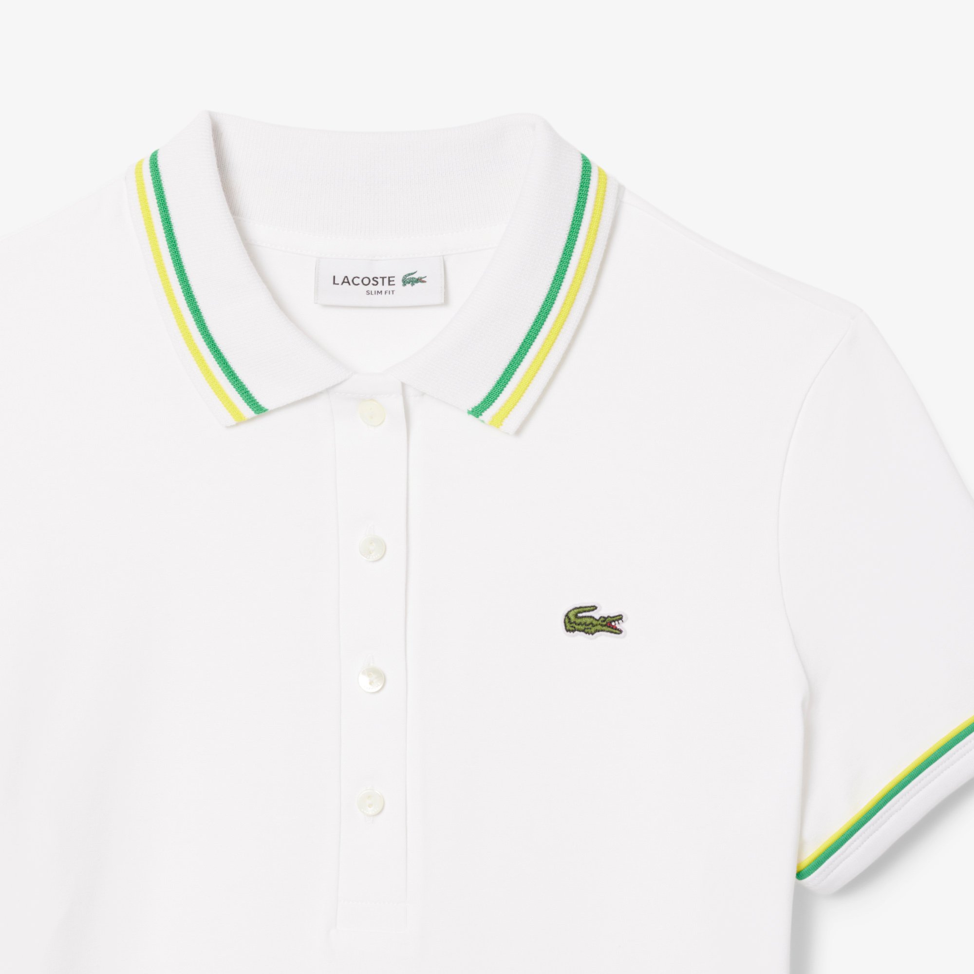 Áo Polo Lacoste Nữ L.12.D Ôm Dáng Chất Liệu Jersey