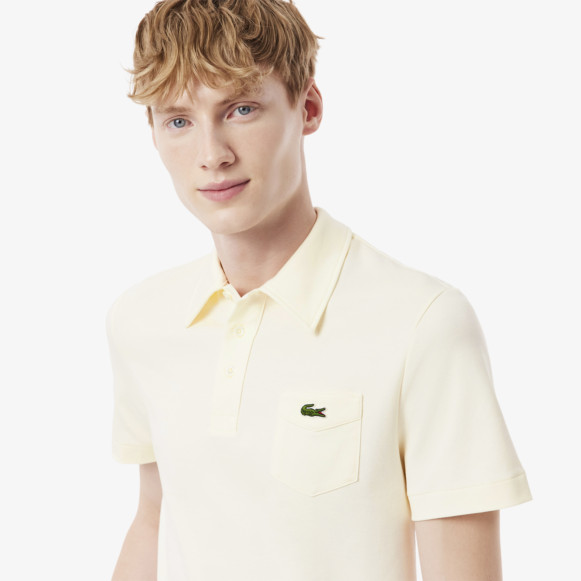 Áo Polo Lacoste Nam Ôm Dáng Chất Liệu Cotton