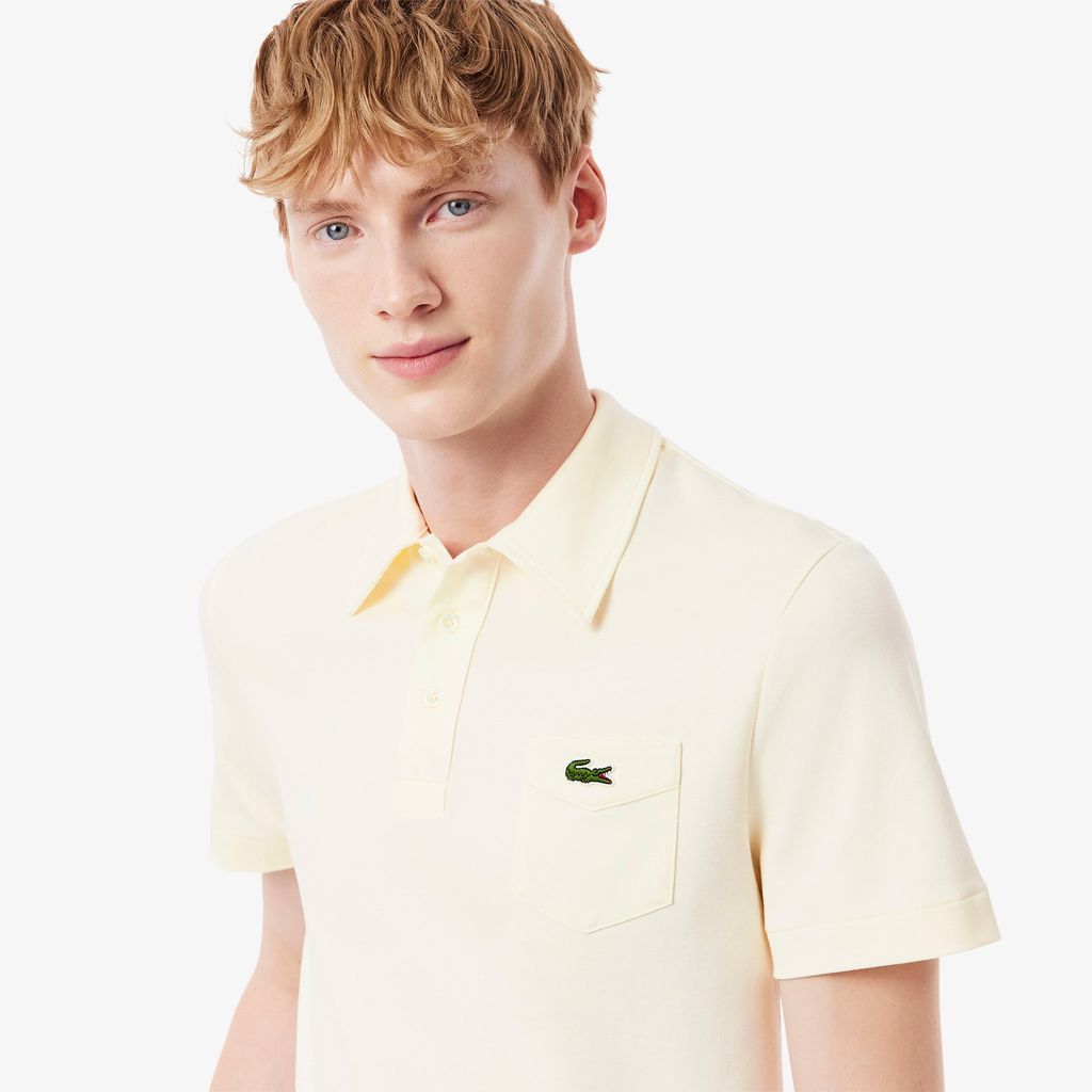 Áo Polo Lacoste Nam Ôm Dáng Chất Liệu Cotton