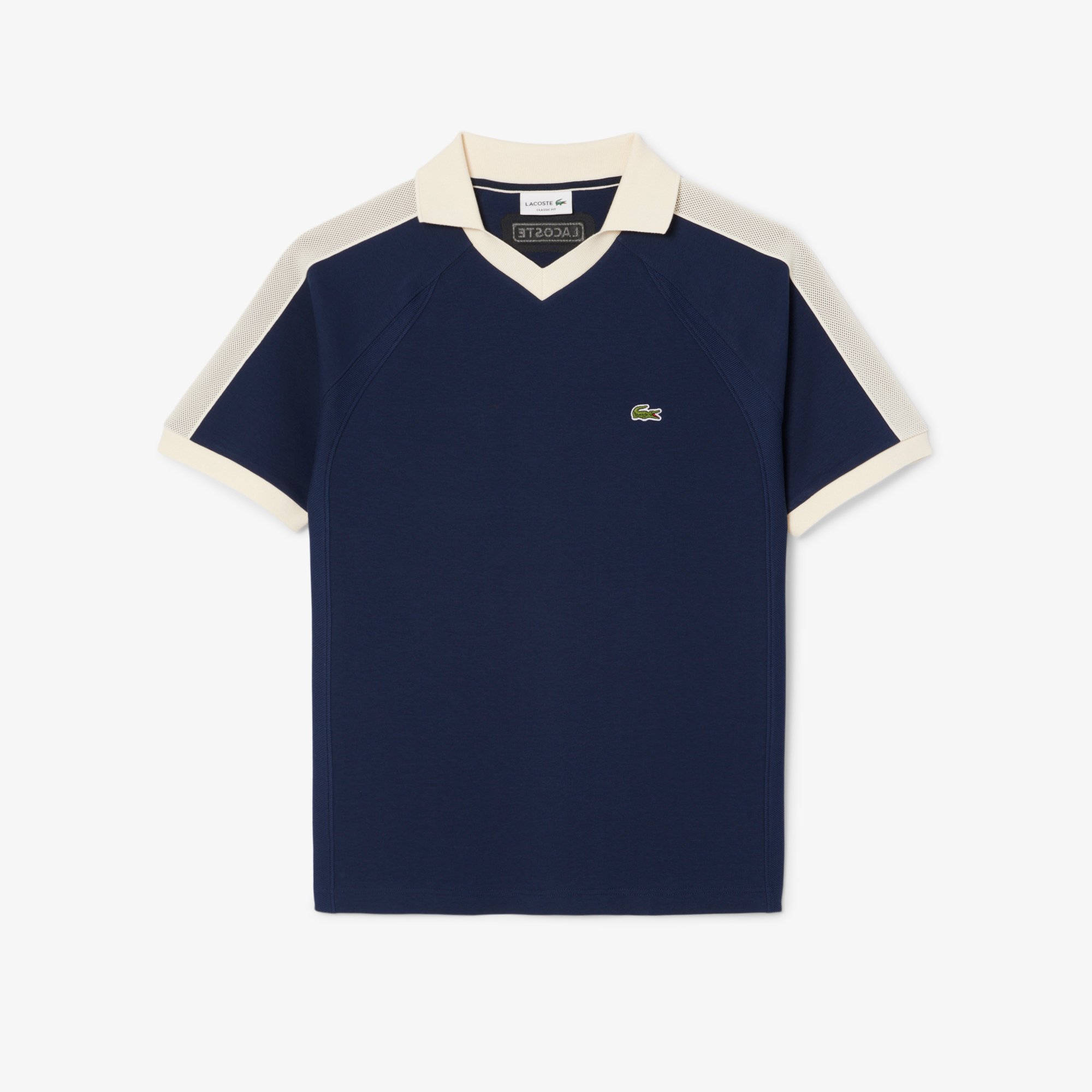 Áo Polo Lacoste Nam Dáng Cổ Điển Chất Liệu Piqué