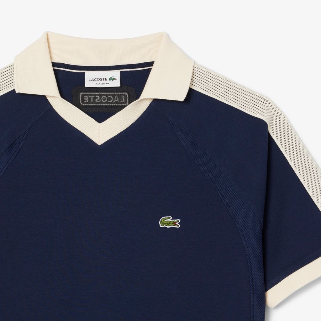 Áo Polo Lacoste Nam Dáng Cổ Điển Chất Liệu Piqué