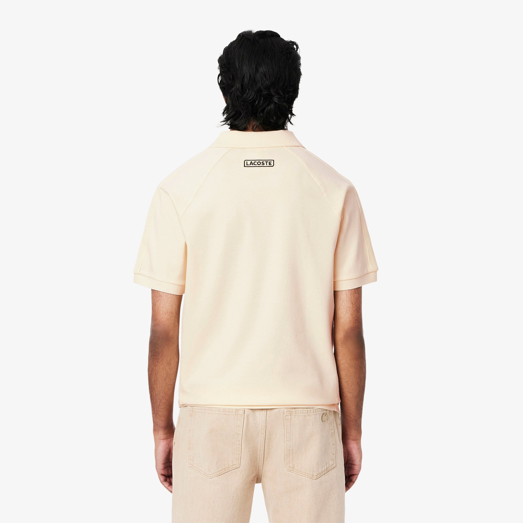 Áo Polo Lacoste Nam Dáng Cổ Điển Chất Liệu Piqué