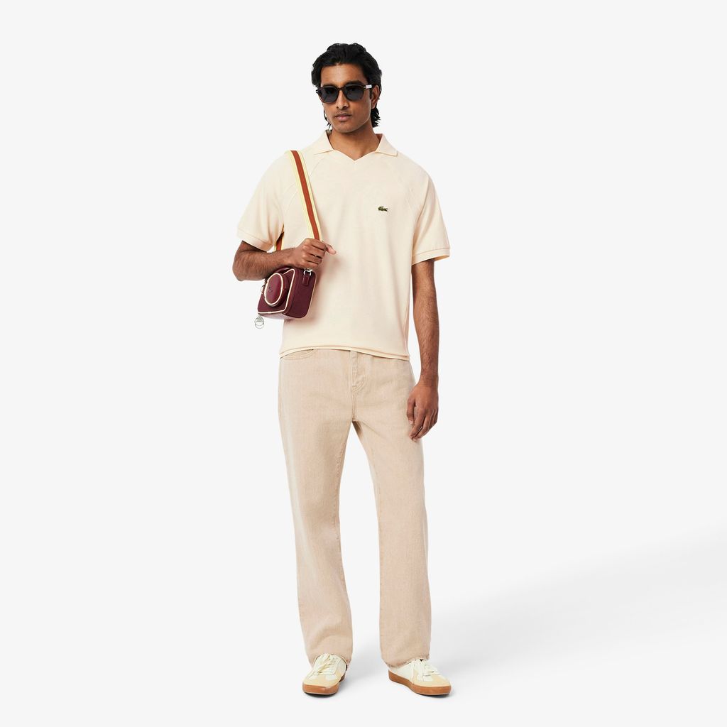 Áo Polo Lacoste Nam Dáng Cổ Điển Chất Liệu Piqué