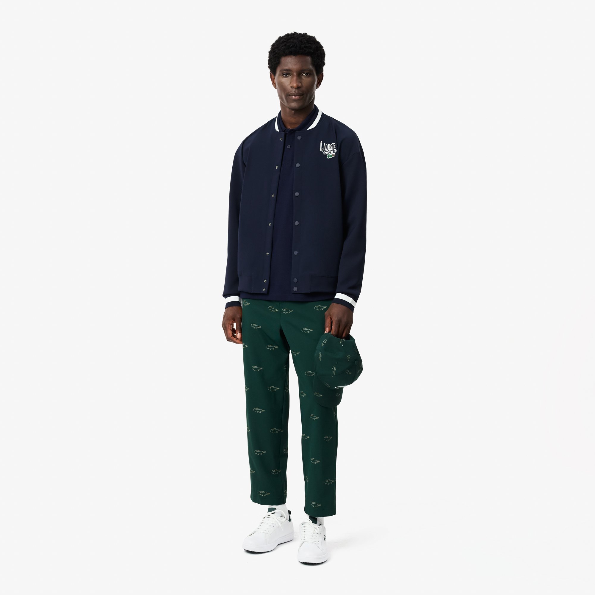 Áo Polo Golf Lacoste Nam Piqué Dáng Cổ Điển Chống Tia Cực Tím