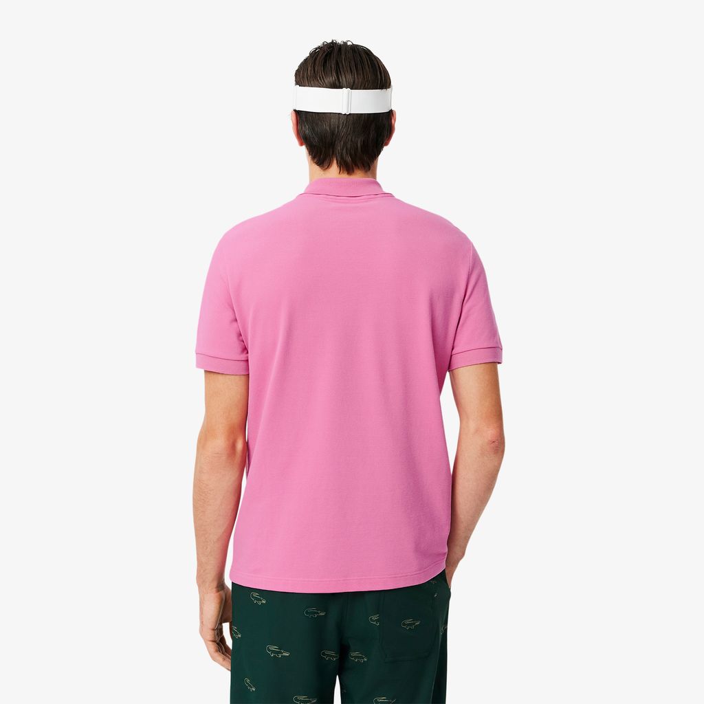 Áo Polo Golf Lacoste Nam Piqué Dáng Cổ Điển Chống Tia Cực Tím