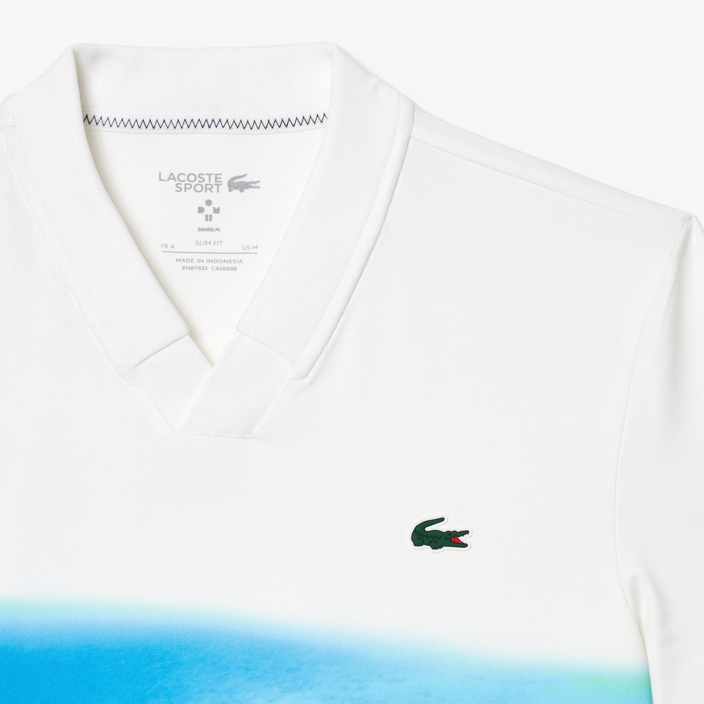 Áo Polo Tennis Nam Dáng Suông Lacoste Tennis x Daniil Medvedev