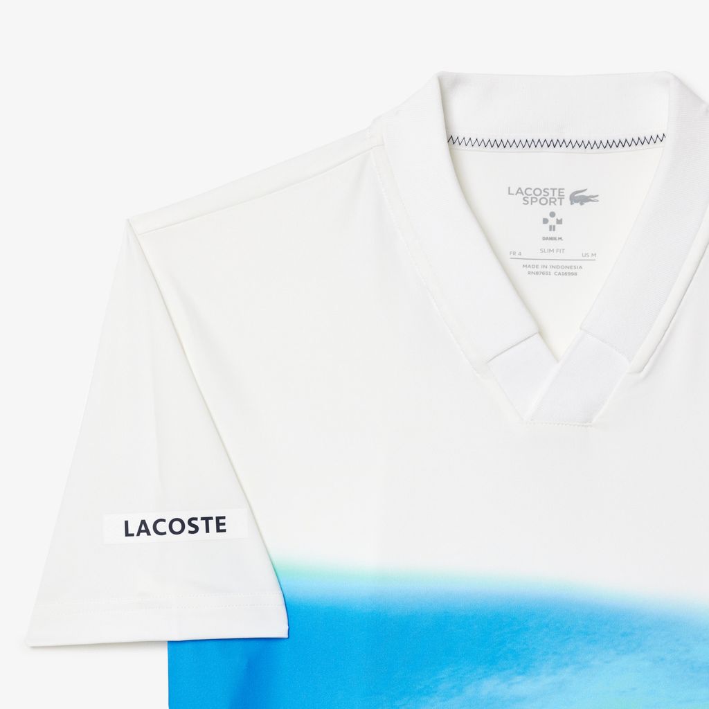 Áo Polo Tennis Nam Dáng Suông Lacoste Tennis x Daniil Medvedev