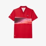 Áo Polo Tennis Nam Dáng Suông Lacoste Tennis x Daniil Medvedev