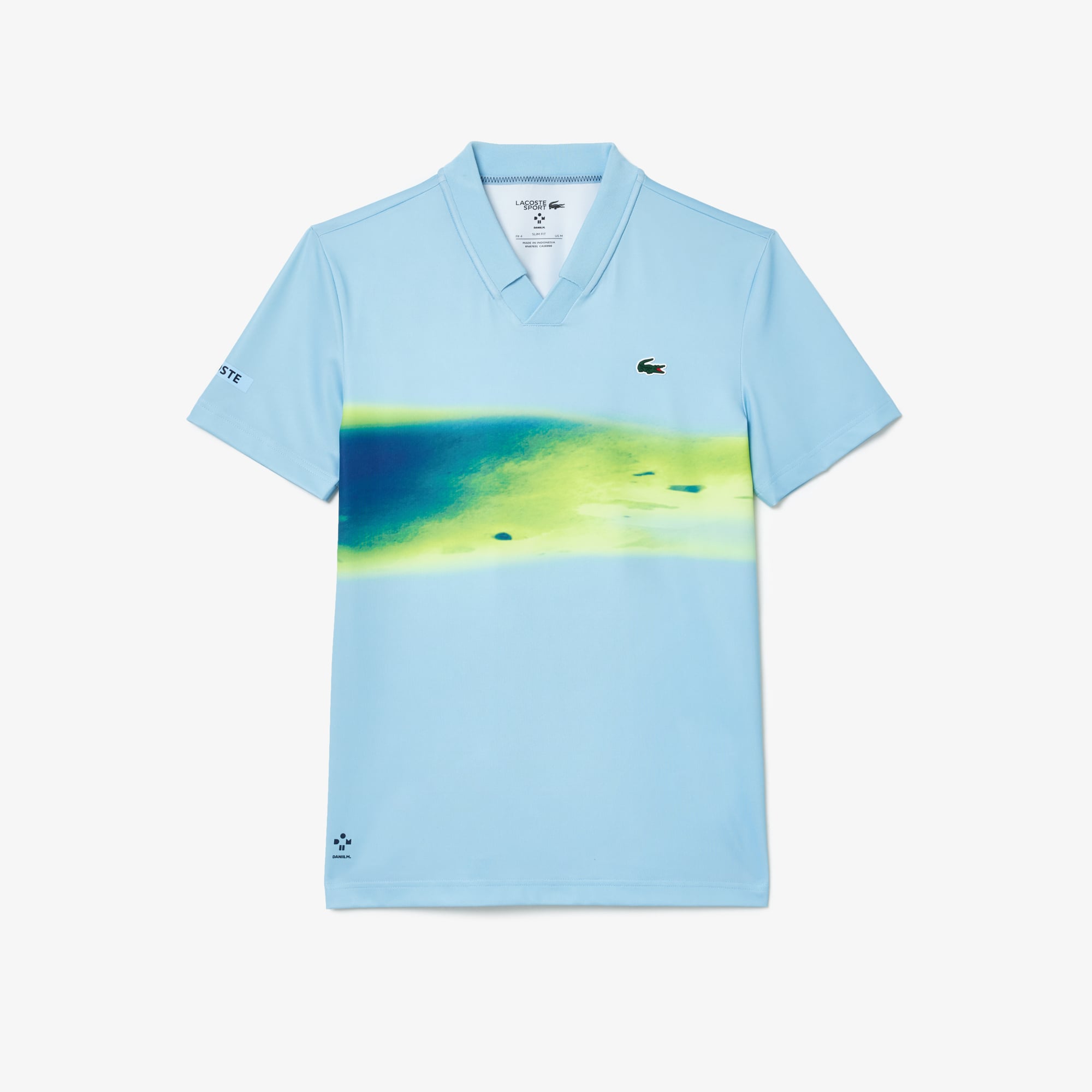 Áo Polo Tennis Nam Ôm Dáng Lacoste Tennis x Daniil Medvedev