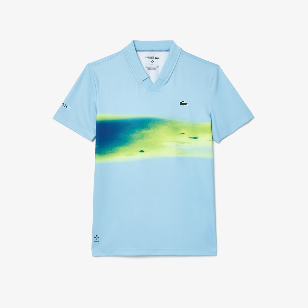 Áo Polo Tennis Nam Ôm Dáng Lacoste Tennis x Daniil Medvedev