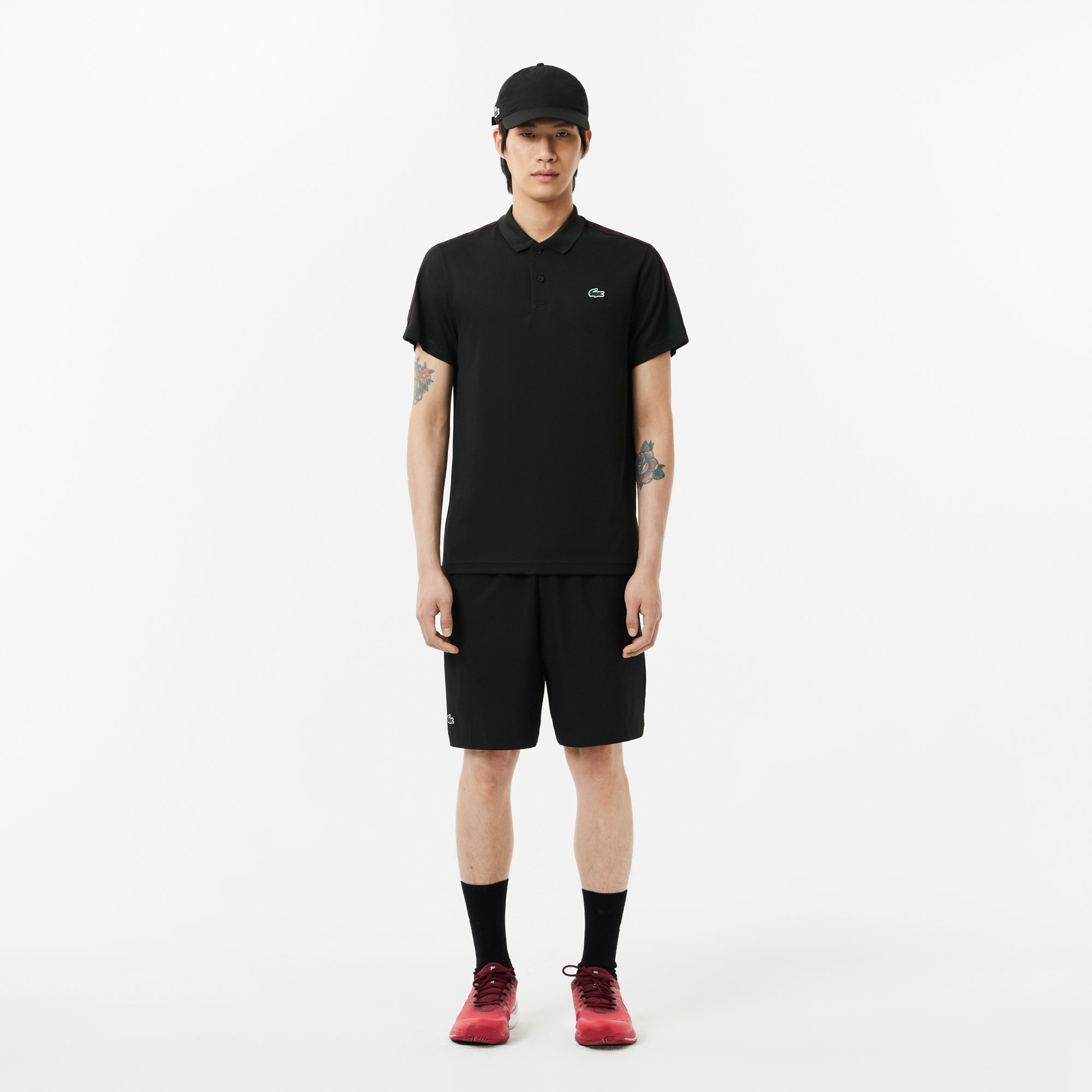 Áo Polo Tennis Lacoste Nam Dáng Suông Công Nghệ Ultra-Dry