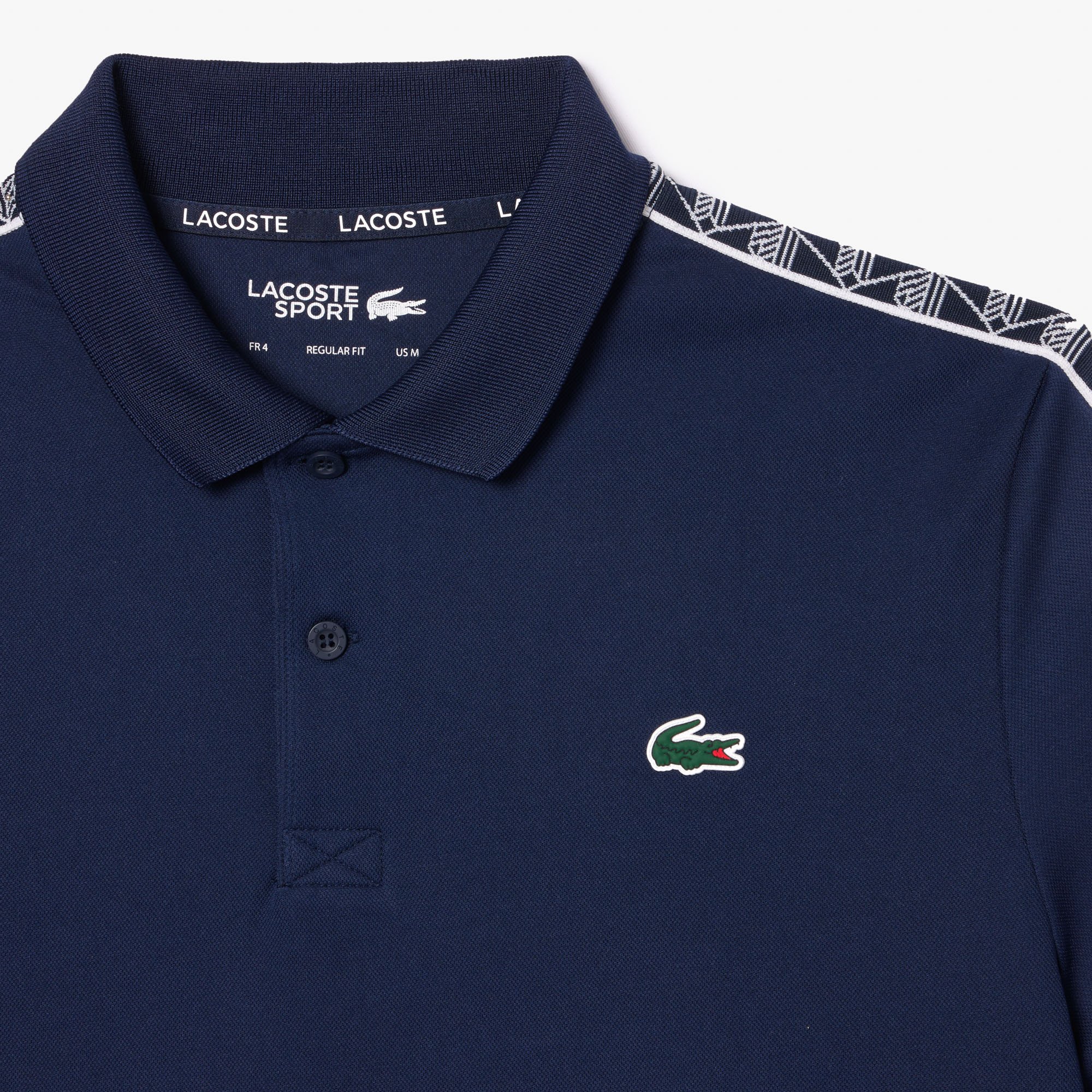 Áo Polo Tennis Lacoste Nam Dáng Suông Công Nghệ Ultra-Dry