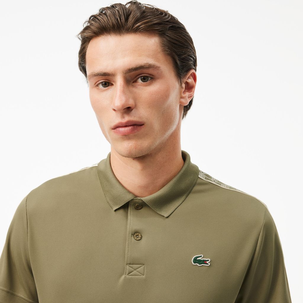 Áo Polo Tennis Lacoste Nam Dáng Suông Công Nghệ Ultra-Dry
