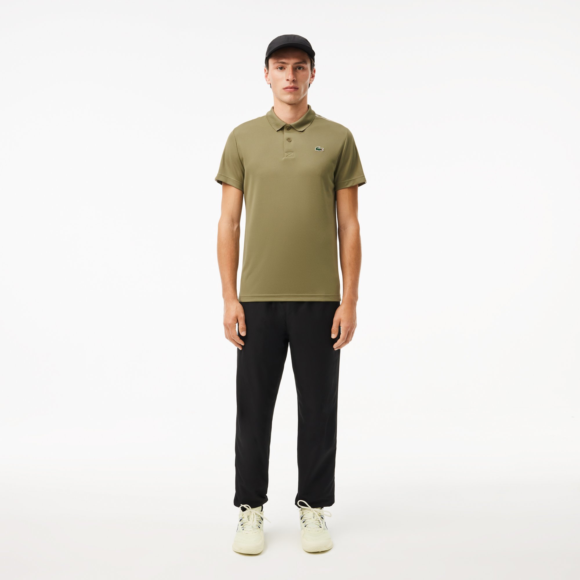 Áo Polo Tennis Lacoste Nam Dáng Suông Công Nghệ Ultra-Dry