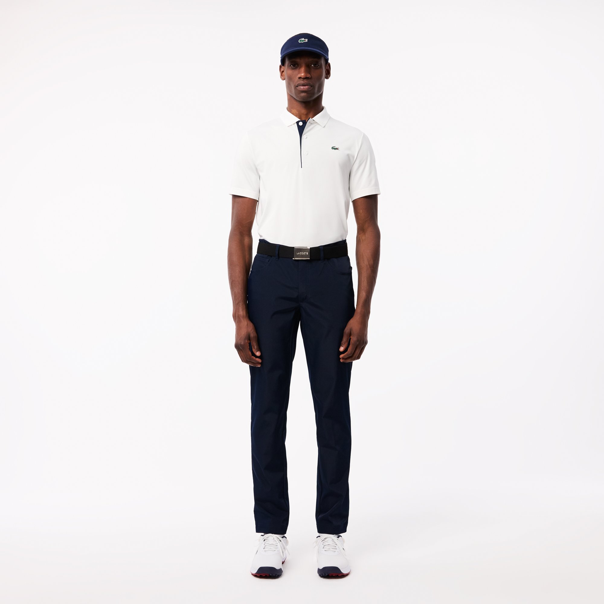 Áo Polo Golf Lacoste Nam Dáng Suông Chống Tia UV