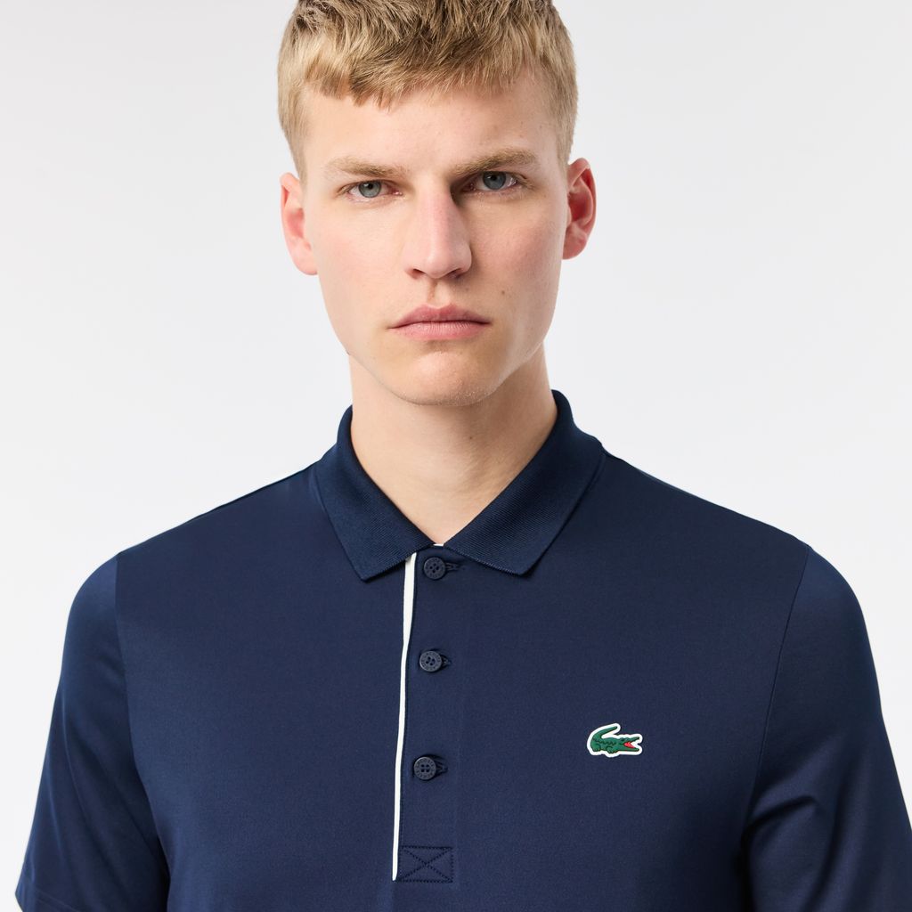 Áo Polo Golf Lacoste Nam Dáng Suông Chống Tia UV