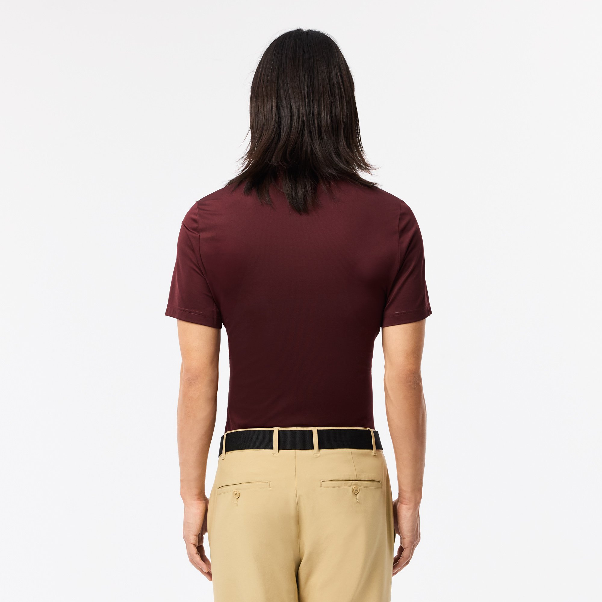Áo Polo Golf Lacoste Nam Dáng Suông Chống Tia UV