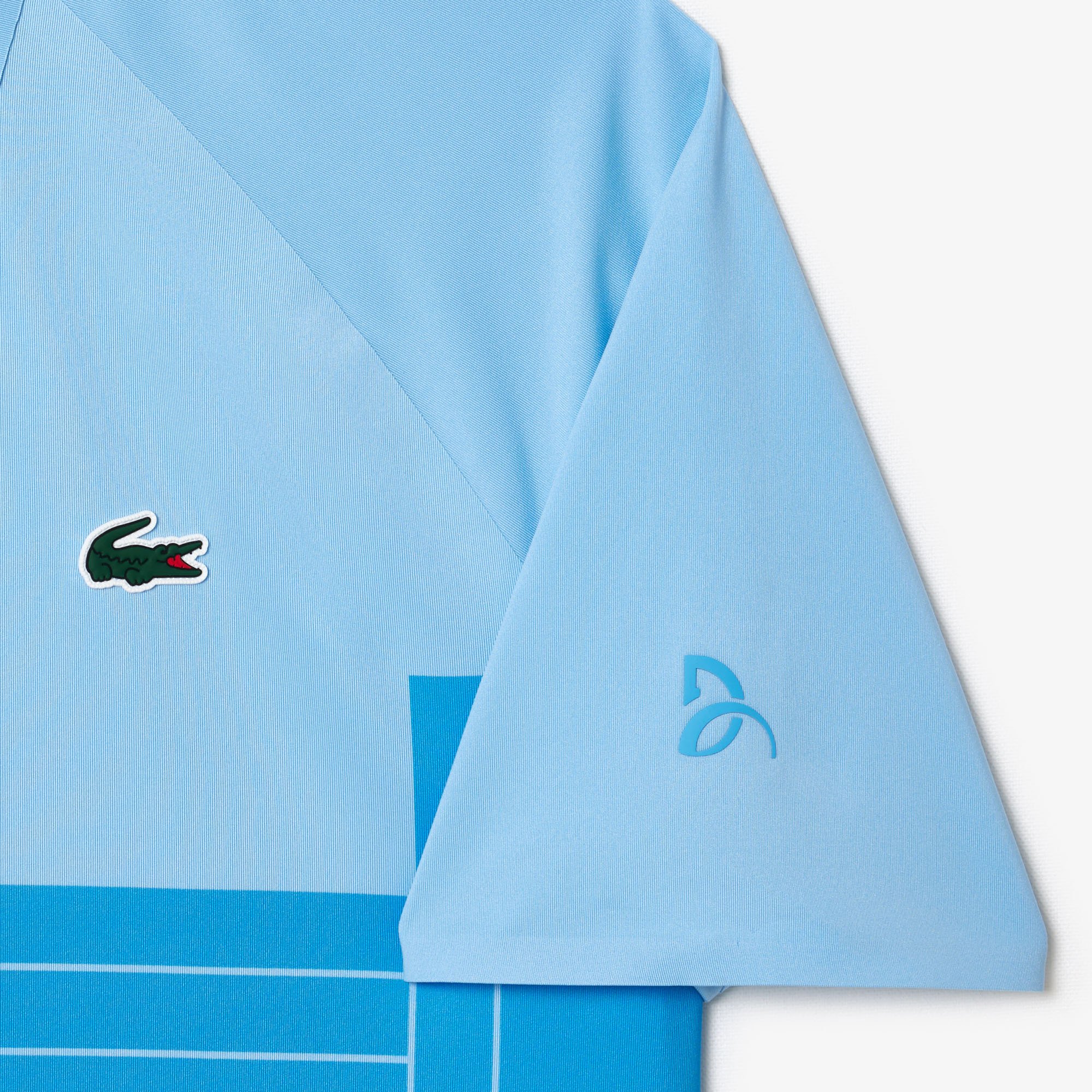 Áo Polo Tennis Nam Lacoste x Novak Djokovic Dáng Suông Phiên Bản Dành Cho Người Chơi