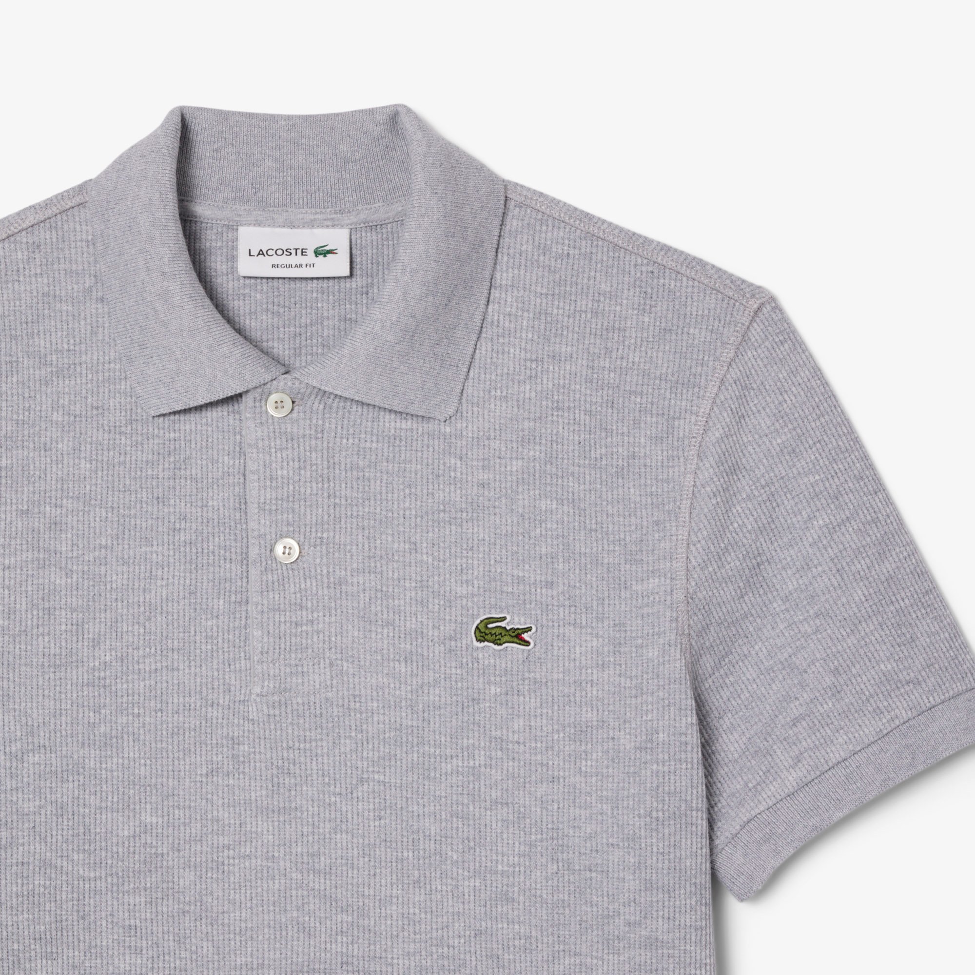 Áo Polo Lacoste Nam Dáng Suông Chất Liệu Dệt Kim