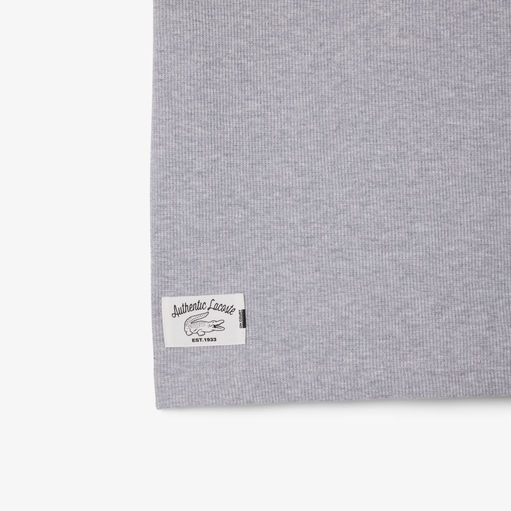 Áo Polo Lacoste Nam Dáng Suông Chất Liệu Dệt Kim