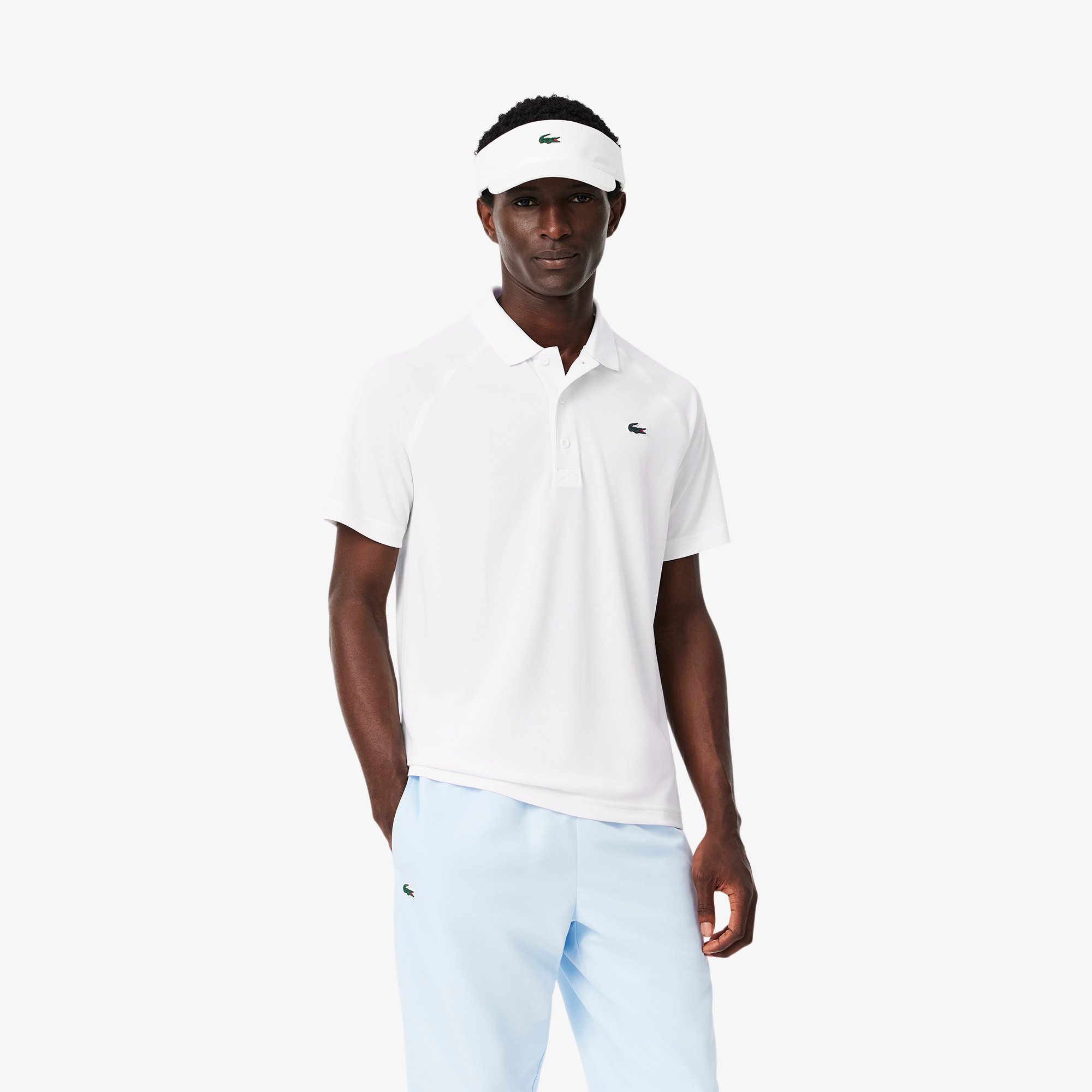 Áo Polo Golf Lacoste Nam Dáng Suông Chống Tia UV