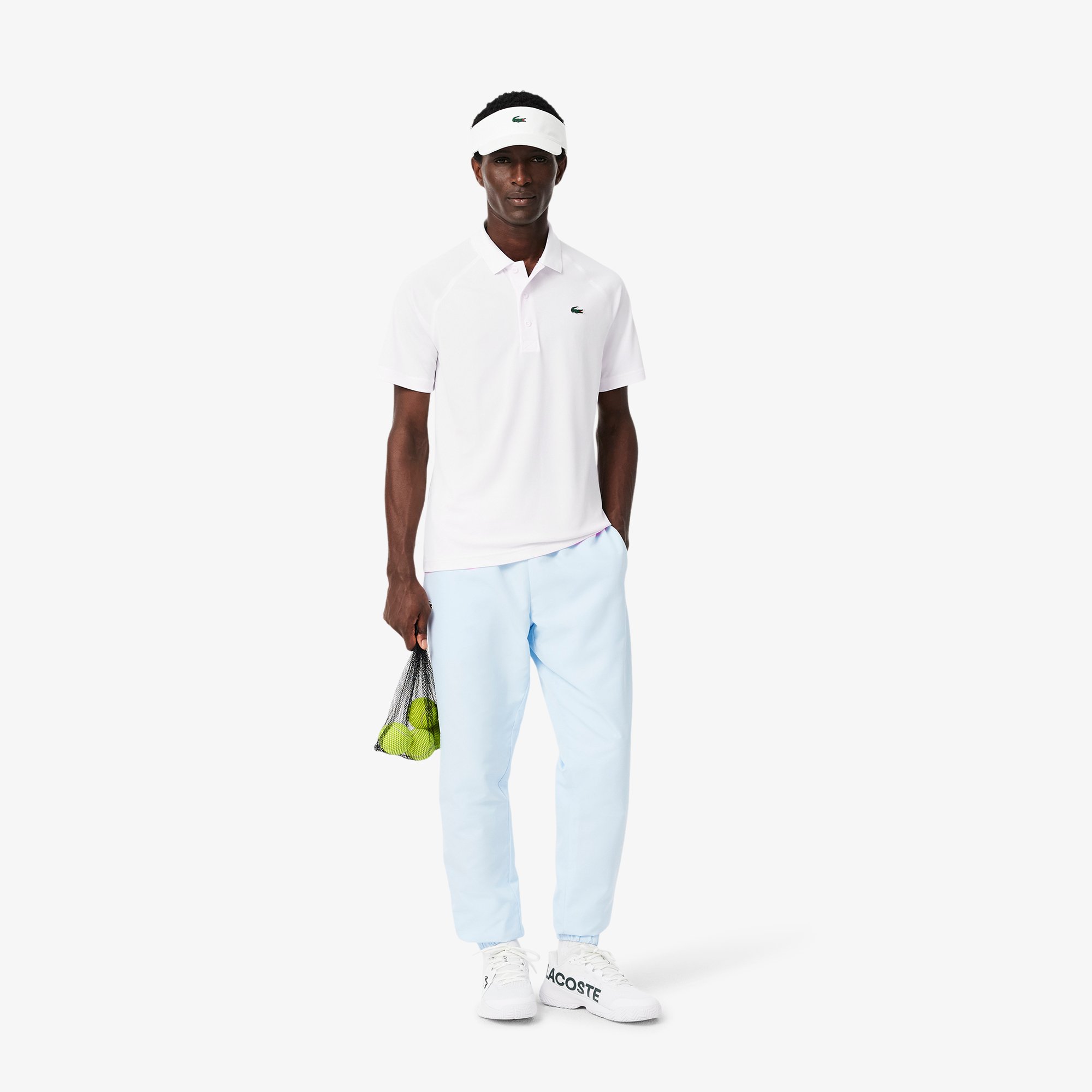 Áo Polo Golf Lacoste Nam Dáng Suông Chống Tia UV