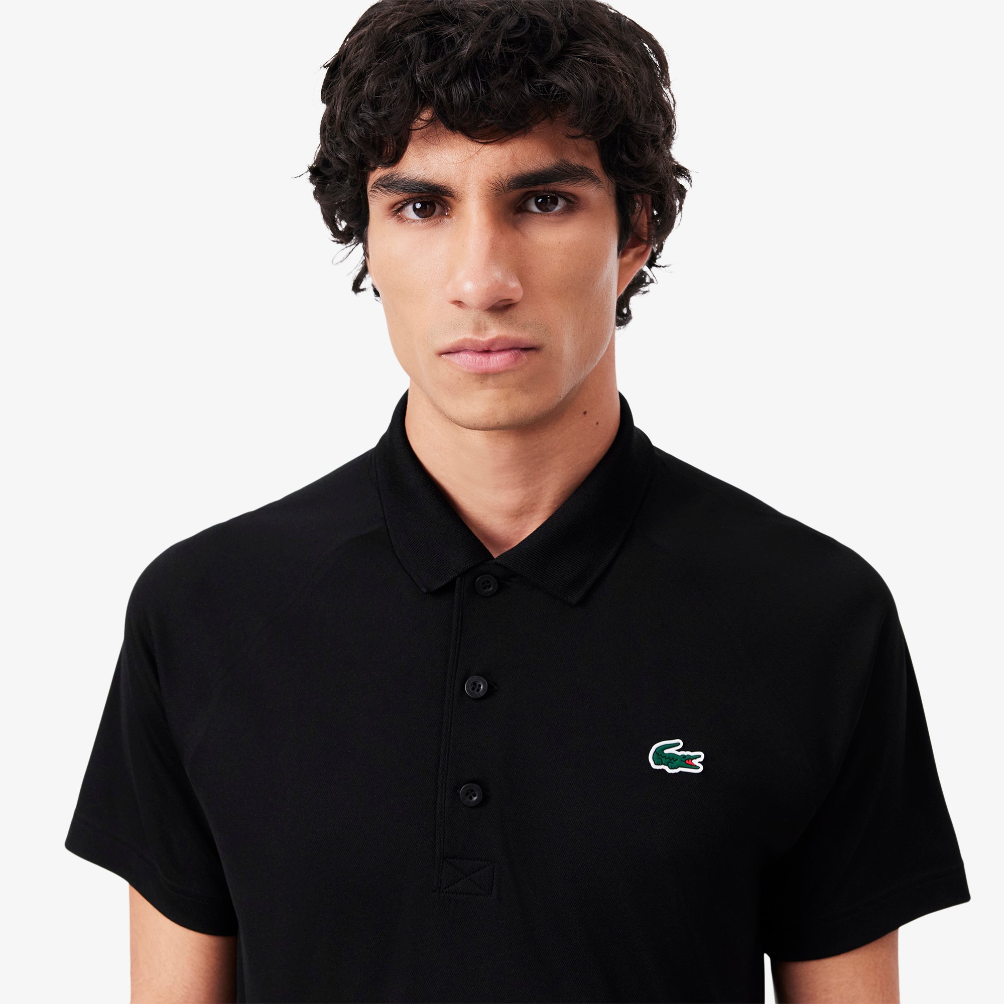 Áo Polo Golf Lacoste Nam Dáng Suông Chống Tia UV