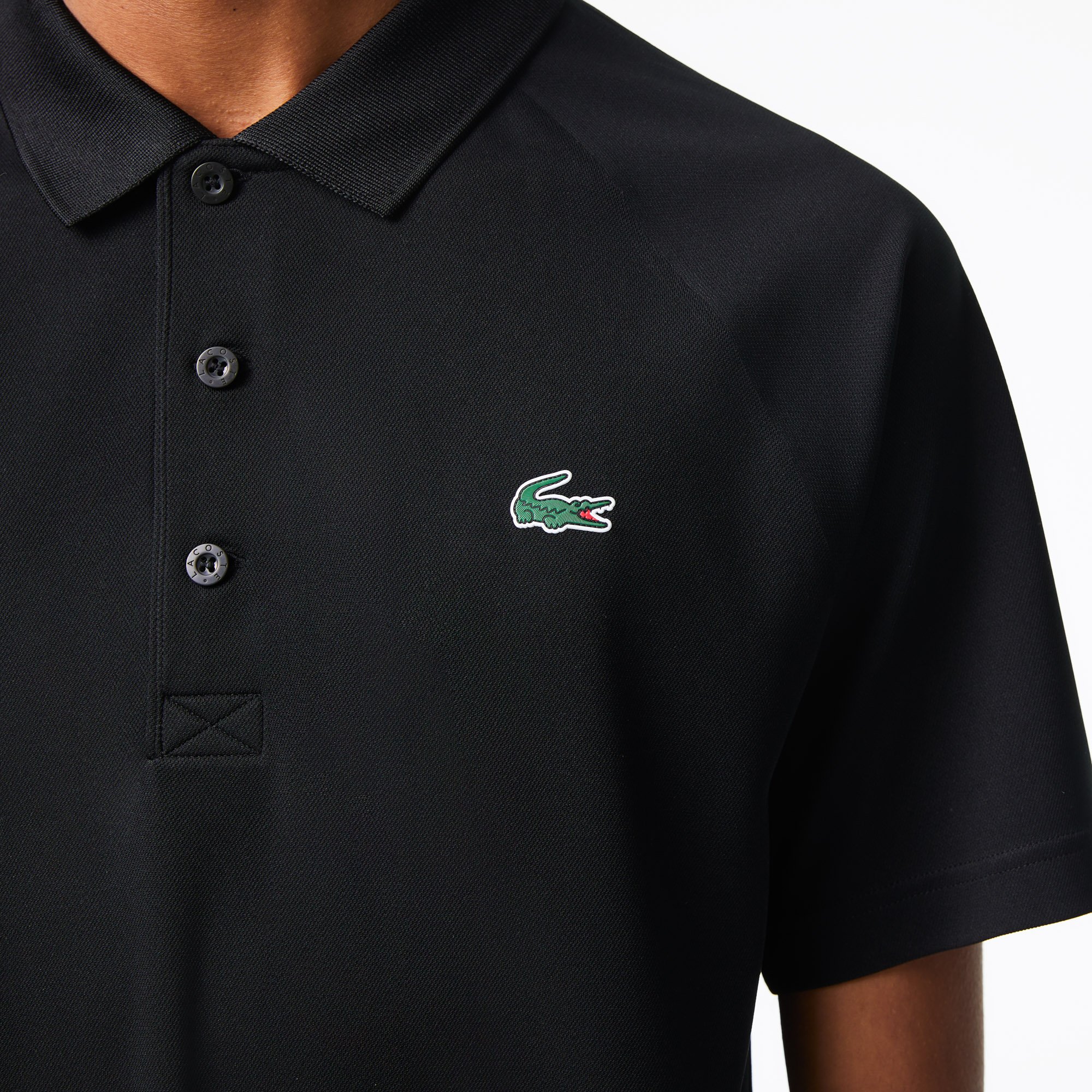 Áo Polo Golf Lacoste Nam Dáng Suông Chống Tia UV