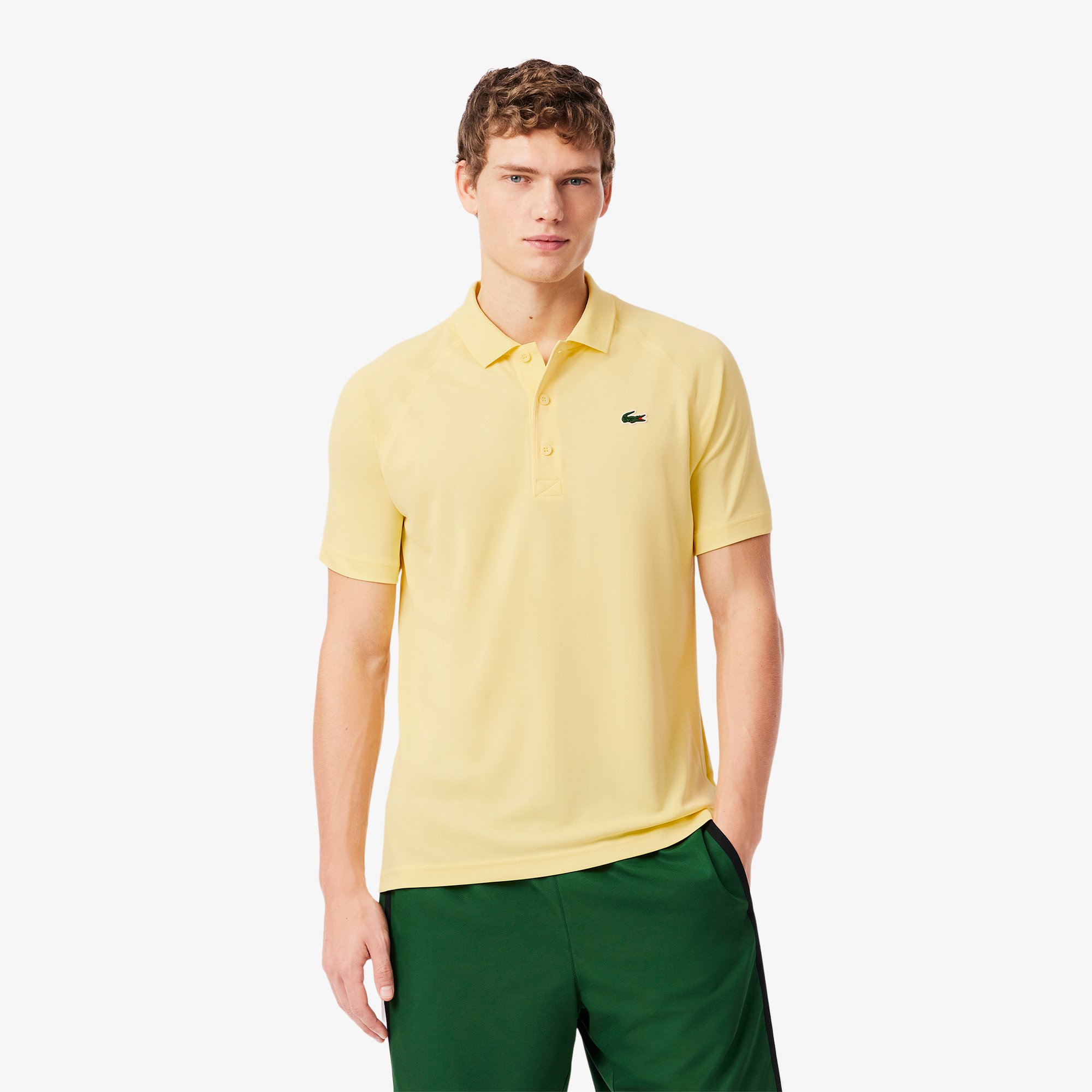 Áo Polo Golf Lacoste Nam Dáng Suông Chống Tia UV